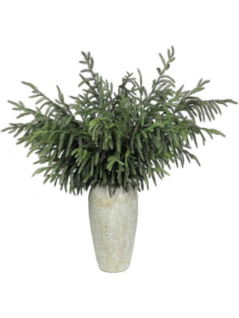 8Pcs 36” Lifelike Artificial Norfolk Pine Branches for Holiday Decor & Vases